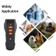 Dispositif De Dressage Pour Chien Anti Aboiement À Ultrasons 10 À 30 kHz Avec LED Laser Trois Niveaux Et Batterie USB C 1200 ...