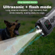 Répulsif Ultrasonique Pour Chiens Anti Aboiement Rechargeable Double Tête Double Fréquence Lampe LED 2 Heures - www.yonis-sho...
