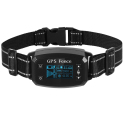 Collier GPS De Dressage Pour Chien Avec Clôture Électronique Sans Fil 2000 M Écran OLED Son Vibration Et Choc Électrique - ww...
