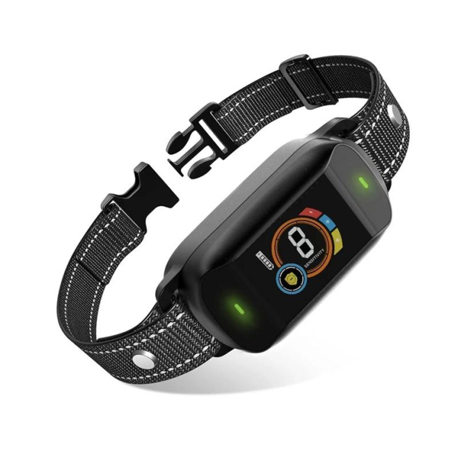 Dispositif Anti Aboiement Pour Chien Rechargeable Étanche À Écran Couleur À Deux Boutons - www.yonis-shop.com