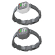 Collier Anti Aboiement Automatique Pour Chien À Écran Couleur Tactile Vibration Double Moteur Étanche IP67 Rechargeable - www...