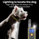 Collier Anti Aboiement Pour Chien Télécommandé Avec Vibration Et Choc 20 Niveaux Portée 3300 Pieds Étanche IP67 Autonomie 30 ...