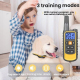 Collier Anti Aboiement Pour Chien Télécommandé Avec Vibration Et Choc 20 Niveaux Portée 3300 Pieds Étanche IP67 Autonomie 30 ...