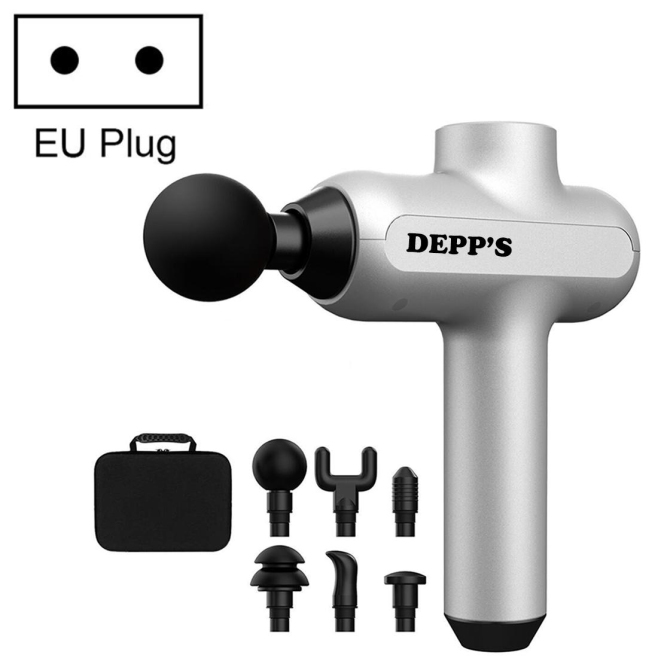 Appareil De Massage Musculaire Rechargeable 6 Têtes Moteur Sans Balais 5 Vitesses Autonomie 5 À 8 Heures - www.yonis-shop.com