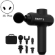 Appareil De Massage Corporel Rechargeable Pour Relaxation Musculaire 6 Têtes Moteur Sans Balais 60 W Autonomie 5 À 8 Heures -...