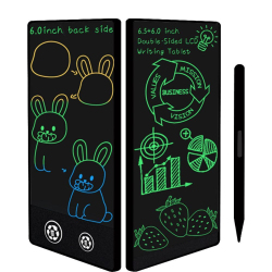 Tablette D’Écriture Et De Dessin LCD Sans Encre Avec Écran Flexible Effacement En Une Touche Et Aimant Intégré