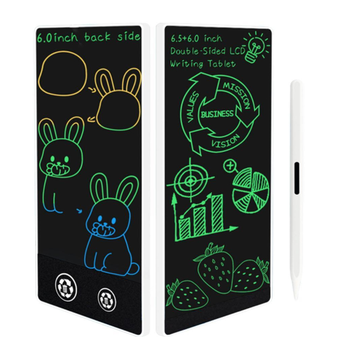 Tablette D’Écriture LCD Pour Notes Et Dessins Écran Flexible Sensible À La Pression Aimant Intégré Effacement En Un Clic - ww...