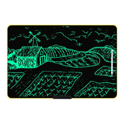 Ardoise D’Écriture Et De Dessin LCD Pour Enfants 28 Pouces Rechargeable Sans Rétroéclairage Avec Stylet Magnétique - www.yoni...