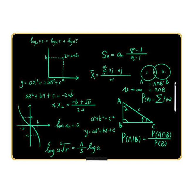 Tablette De Dessin LCD Rechargeable Pour Enfants 40 Pouces Écran Flexible Sans Lumière Bleue Stylet Magnétique - www.yonis-sh...