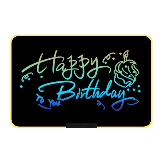 Tablette De Dessin Et D’Écriture LCD Pour Enfants 21 Pouces Rechargeable USB Sans Lumière Bleue Avec Stylet Magnétique - www....