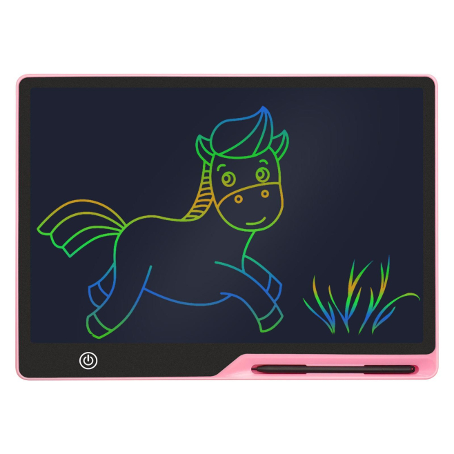 Tablette D’Écriture Et De Dessin LCD Rechargeable Pour Enfants 16 Pouces Écran Flexible Sans Lumière Bleue Effacement En Un C...