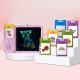 Tablette De Dessin LCD Pour Enfants Avec 112 Cartes Audio Anglaises Écran Sans Lumière Bleue Rechargeable USB C - www.yonis-s...