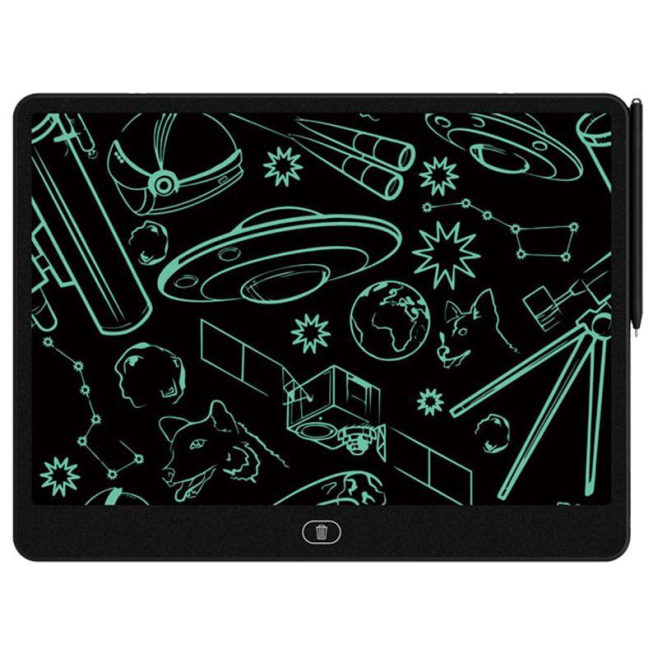Tablette D’Écriture LCD Pour Enfants 13 Pouces Avec Écran Couleur Sans Lumière Bleue Effacement Une Touche Et Verrouillage - ...
