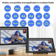 Tablette Graphique Avec Écran 21,5 Pouces Stylet 8192 Niveaux IPS Full Lamination 120 % sRGB 8 Raccourcis Personnalisables - ...