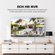 Kit De Vidéosurveillance WiFi 5 MP Avec NVR 8 Canaux Stockage 16 To Détection Humaine Vision Nocturne Couleur IP66 - www.yoni...