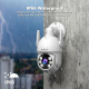 Kit De Vidéosurveillance WiFi 5 MP Avec NVR 8 Canaux Stockage 16 To Détection Humaine Vision Nocturne Couleur IP66 - www.yoni...