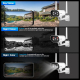 Kit De Vidéosurveillance WiFi Avec NVR 4 Canaux Caméras IP 1080p Détection Humaine Vision Nocturne Couleur 16 To - www.yonis-...