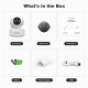 Caméra De Surveillance Intérieure 4K 8MP Avec Vision Nocturne Couleur Audio Bidirectionnel Et Détection Humaine - www.yonis-s...