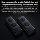 Sonnette Vidéo Intelligente Sans Fil À Double Objectif Caméra Principale 5 MP Vision Nocturne Et Autonomie 6 Mois - www.yonis...