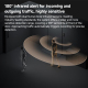 Sonnette Vidéo Intelligente Sans Fil À Double Objectif Caméra Principale 5 MP Vision Nocturne Et Autonomie 6 Mois - www.yonis...