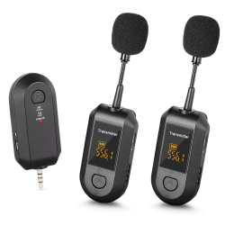 Microphone Sans Fil 2,4 GHz Pour Enseignement Et Sonorisation Réduction De Bruit DSP Autonomie 20 h 4 Modes De Port Microphone Sans Fil 2,4 GHz Pour Enseignement Et Sonorisation Réduction De Bruit DSP Autonomie 20 h 4 Modes De Port