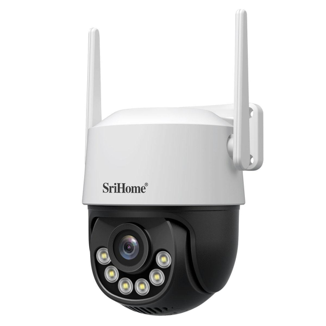 Caméra De Surveillance Extérieure 8MP 4K WiFi Double Bande Avec Suivi Automatique Détection Humaine IP66 - www.yonis-shop.com