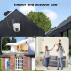 Caméra De Surveillance Extérieure Sans Fil Solaire 2K 4MP IP65 À Faible Consommation Avec Vision Nocturne - www.yonis-shop.com