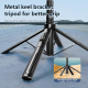 Perche À Selfie Avec Trépied À 4 Pieds Pour Smartphone Live Streaming Bluetooth 5.2 Extensible 130.5 Cm Rotation 360° - www.y...
