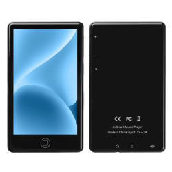 Lecteur MP3 Android 14 Écran Tactile IPS 4 Pouces 3 Go RAM 32 Go WiFi Double Bande Bluetooth 5.0