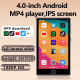Lecteur MP3 Android 14 Écran Tactile IPS 4 Pouces 3 Go RAM 32 Go WiFi Double Bande Bluetooth 5.0 - www.yonis-shop.com