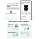 Écouteurs Bluetooth Semi Intra Auriculaires À Réduction Active Du Bruit Double Microphone IA Autonomie 32 Heures IP54 - www.y...