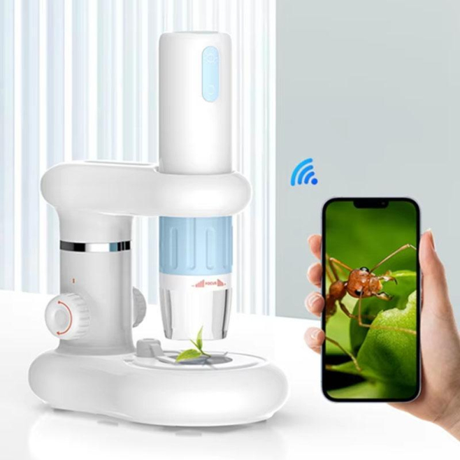 Microscope Numérique Portable 50 À 1000x Pour Photo Vidéo Avec LED Réglable Compatible Téléphone Tablette Ordinateur - www.yo...