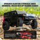 Voiture Radiocommandée Tout Terrain Grimpeuse Moteur Brushless Deux Vitesses Suspensions Hydrauliques Autonomie De 40 Minutes...