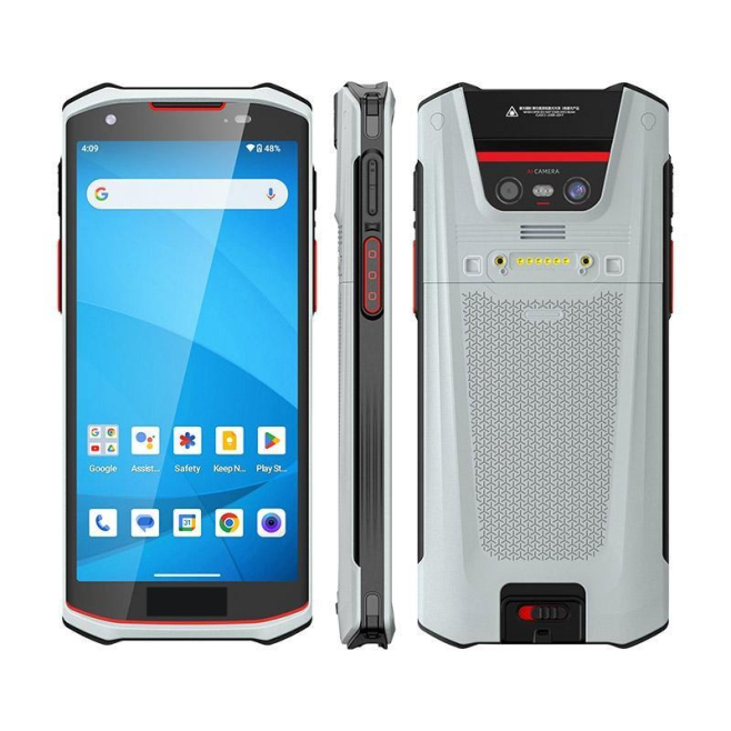 Smartphone PDA Durci 5G Android 13 6 Go 128 Go Batterie Amovible 4200 mAh Bouton De Scan - www.yonis-shop.com