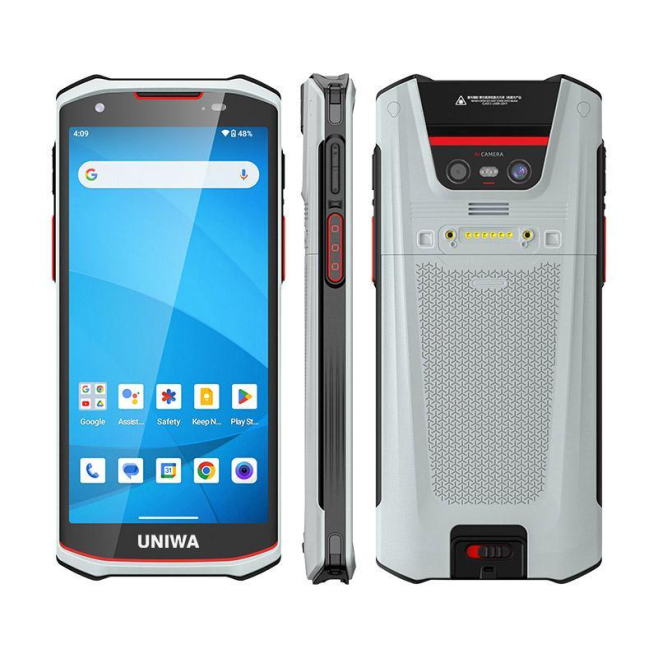 Smartphone PDA Durci 5G Android 13 6 Go 128 Go Batterie Amovible 4200 mAh Bouton De Scan - www.yonis-shop.com