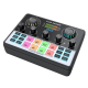 Table De Mixage Audio Pour Streaming Et Karaoké Double DSP Réduction Du Bruit 2 Micros 2 Casques Compatible Tik Tok - www.yon...