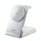 Chargeur Sans Fil Magnétique 3 En 1 Qi2 15 W Pour Téléphone Montre Et Écouteurs Pliable Avec Charge Horizontale Et Verticale ...