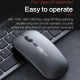 Souris Sans Fil Rechargeable Silencieuse Bluetooth Tri Mode Pour 3 Appareils Avec Affichage Du Niveau De Batterie - www.yonis...