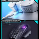 Souris Gaming Et Bureau Tri Mode Rechargeable Bluetooth 5.0 RGB Avec DPI Réglable Jusqu’à 12800 - www.yonis-shop.com