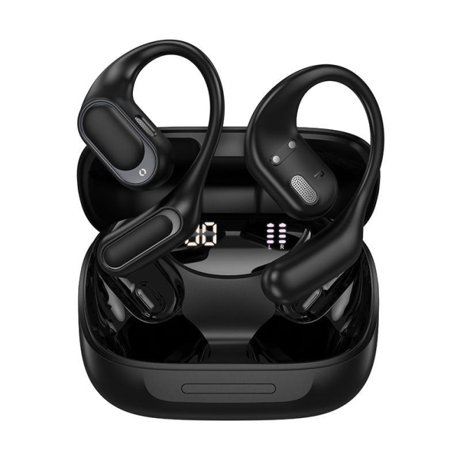 Écouteurs Bluetooth True Wireless Ouverts 8 Heures D’Autonomie Boîtier De Charge 500 mAh Avec Affichage Numérique - www.yonis...