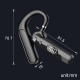 Casque Bluetooth Monaural Pour Appels Avec Réduction De Bruit Bouton Muet Autonomie 30 À 48 Heures IPX6 Affichage Numérique -...