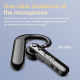 Casque Bluetooth Monaural Pour Appels Avec Réduction De Bruit Bouton Muet Autonomie 30 À 48 Heures IPX6 Affichage Numérique -...