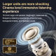 Casque Bluetooth Monaural Pour Appels Avec Réduction De Bruit Bouton Muet Autonomie 30 À 48 Heures IPX6 Affichage Numérique -...