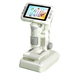 Microscope Électronique Pour Enfants Avec Écran Couleur HD 4 Pouces Grossissement 100 À 1600x Photo Vidéo