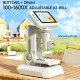 Microscope Électronique Pour Enfants Avec Écran Couleur HD 4 Pouces Grossissement 100 À 1600x Photo Vidéo - www.yonis-shop.com