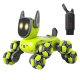 Robot Chien Télécommandé À 8 Roues Avec Rotation À 360° Lumières Musique Et Autonomie De 15 À 20 Minutes - www.yonis-shop.com