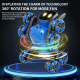 Robot Chien Télécommandé À 8 Roues Avec Rotation À 360° Lumières Musique Et Autonomie De 15 À 20 Minutes - www.yonis-shop.com