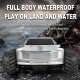 Voiture Télécommandée Amphibie Tout Terrain 4x4 Avec Rotation À 360° Portée 50 M Et 25 Min D’Autonomie - www.yonis-shop.com