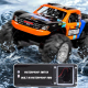 Voiture Télécommandée Amphibie Tout Terrain 4x4 Rotation À 360° Portée 50 M Et Autonomie 25 Min - www.yonis-shop.com