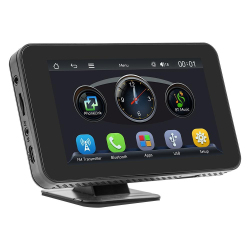 Écran Portable CarPlay Android Auto Sans Fil Pour Voiture Avec Écran IPS 4,7 Pouces Et Compatibilité Caméra De Recul - www.yo...